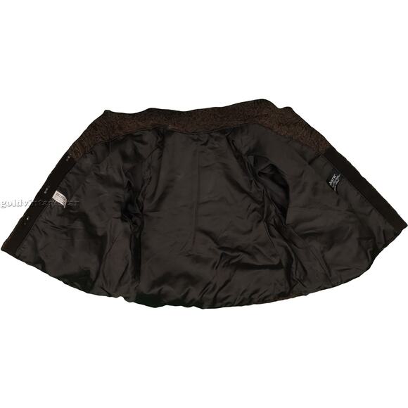 Vintage Swakara Persian Karakul Lamb Fur Brown Jacket XL - Picture 16 of 16